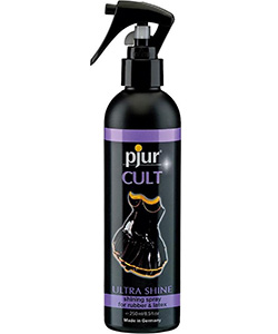 Pjur Cult Ultra Shine - Spray voor Latex en Rubber - 250 ml